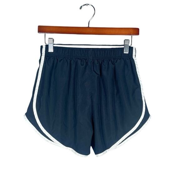 Nike Dri-Fit Shorts Women’s Medium Black/White Athletic Lined Activewear Running - Picture 2 of 4